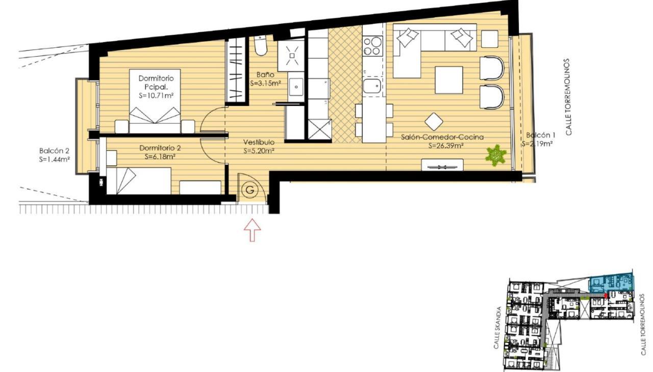 Valinor Apartments Boliches 丰希罗拉 外观 照片